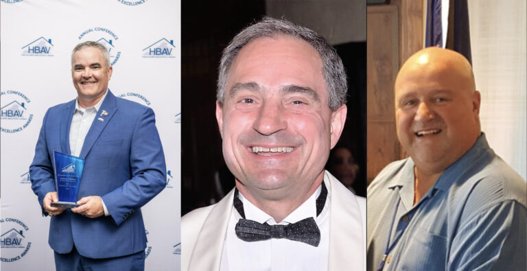 Trio to be Inducted into HBAV Hall of Fame for Industry Contributions