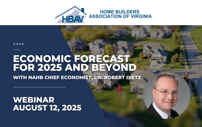 Economic Forecast Webinar Looks at Housing Stats for 2025 and Beyond