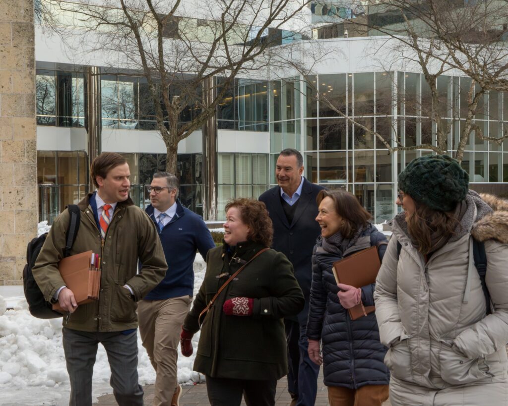 Snowy streets made for a productive HBAV Day at the General Assembly