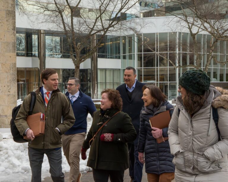 Snowy streets made for a productive HBAV Day at the General Assembly